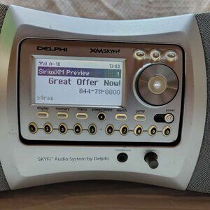 Skyfi Audio System By Delphi With XMskyfi2 Upgrade
